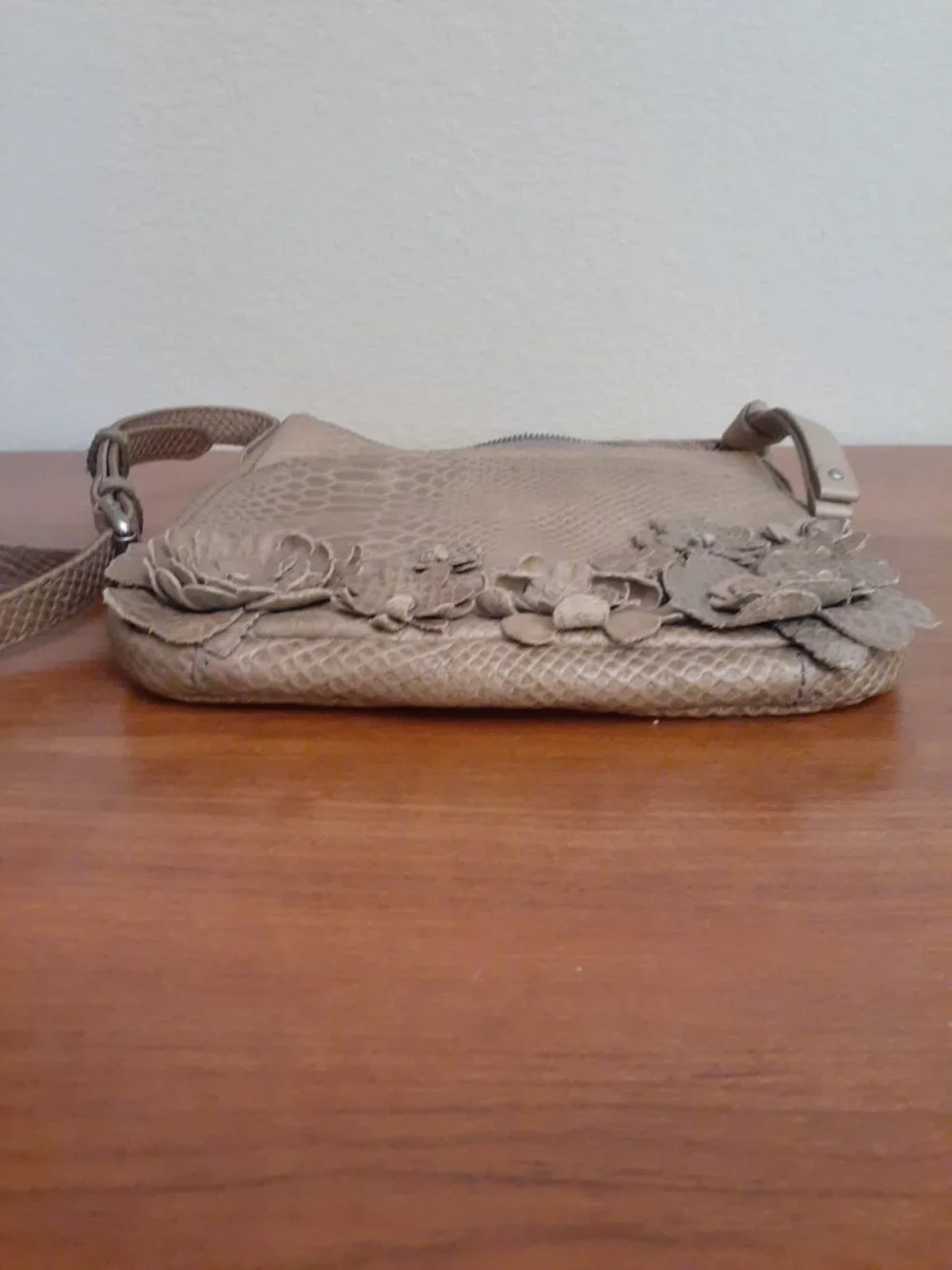 Frye Melissa Floral Leather Crossbody Bag